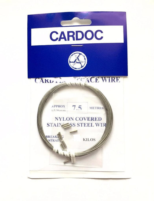 Cardoc Cardylon Trace Wire & Crimps Kit 14kg 7.5m
