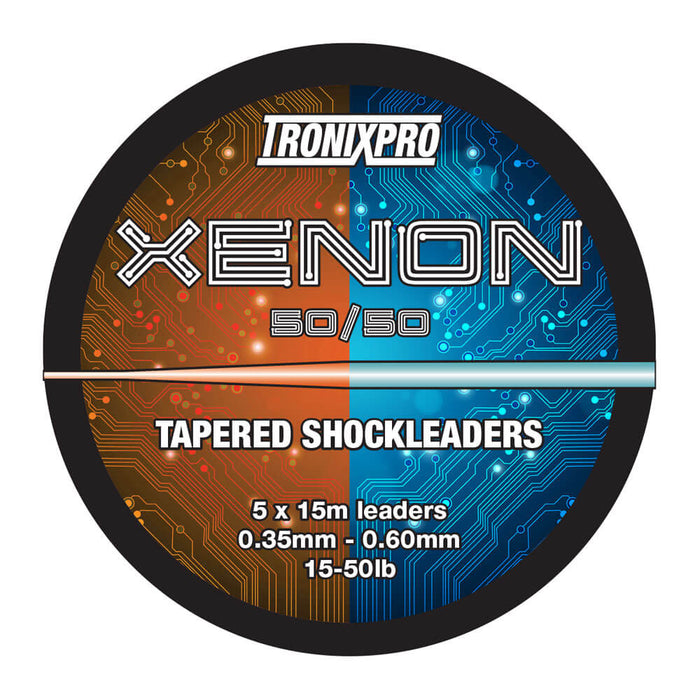 Tronixpro Xenon Tapered Leaders 50/50