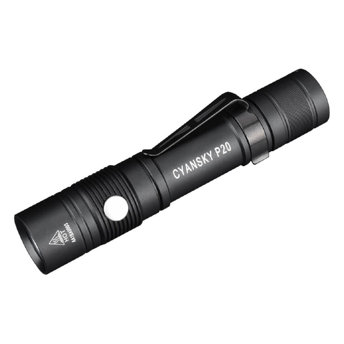 Cyansky Portable High Output Flashlight | 1600 Lumens | 240m
