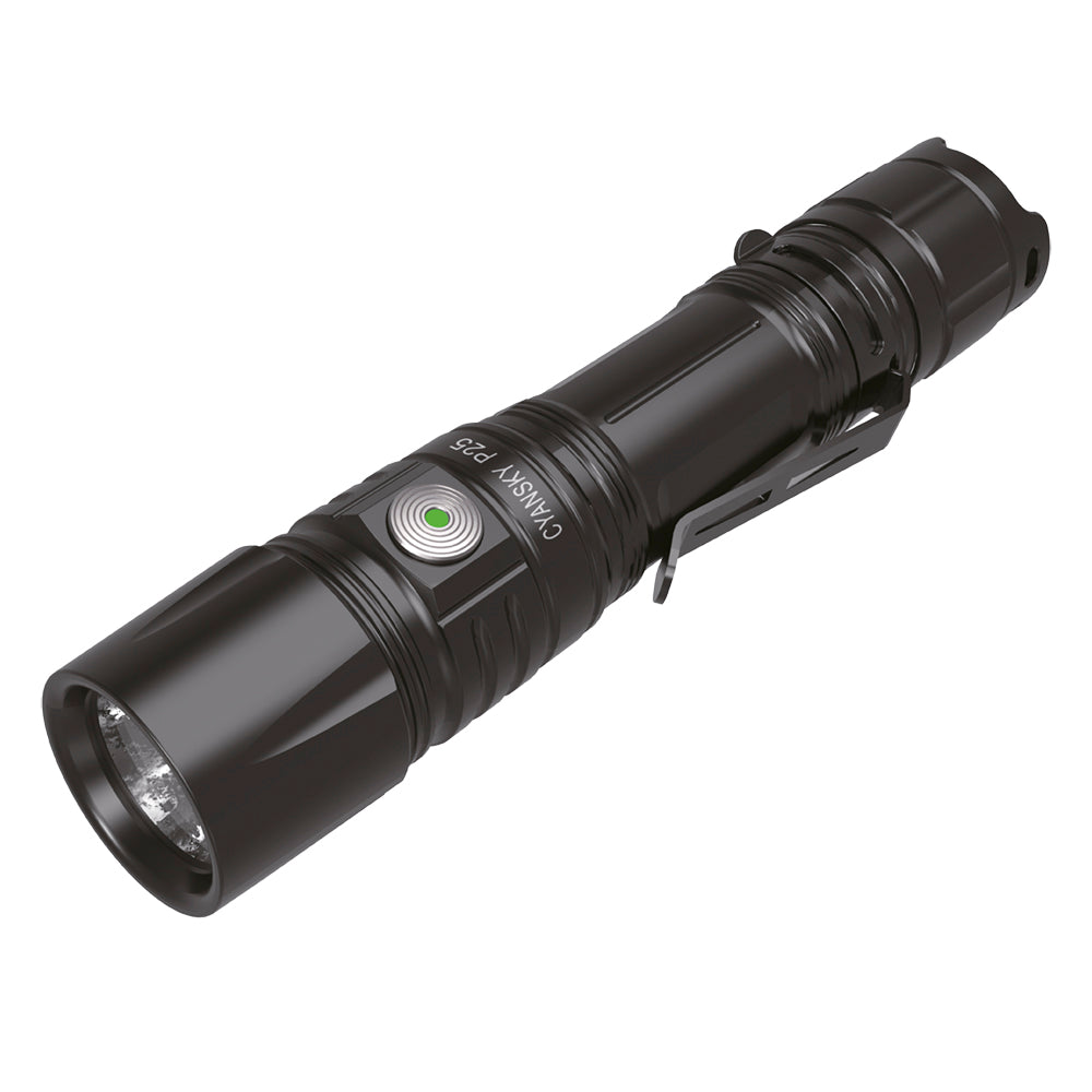 Cyansky Tactical Flashlight | 3600 Lumens | 210m — Prime Angling