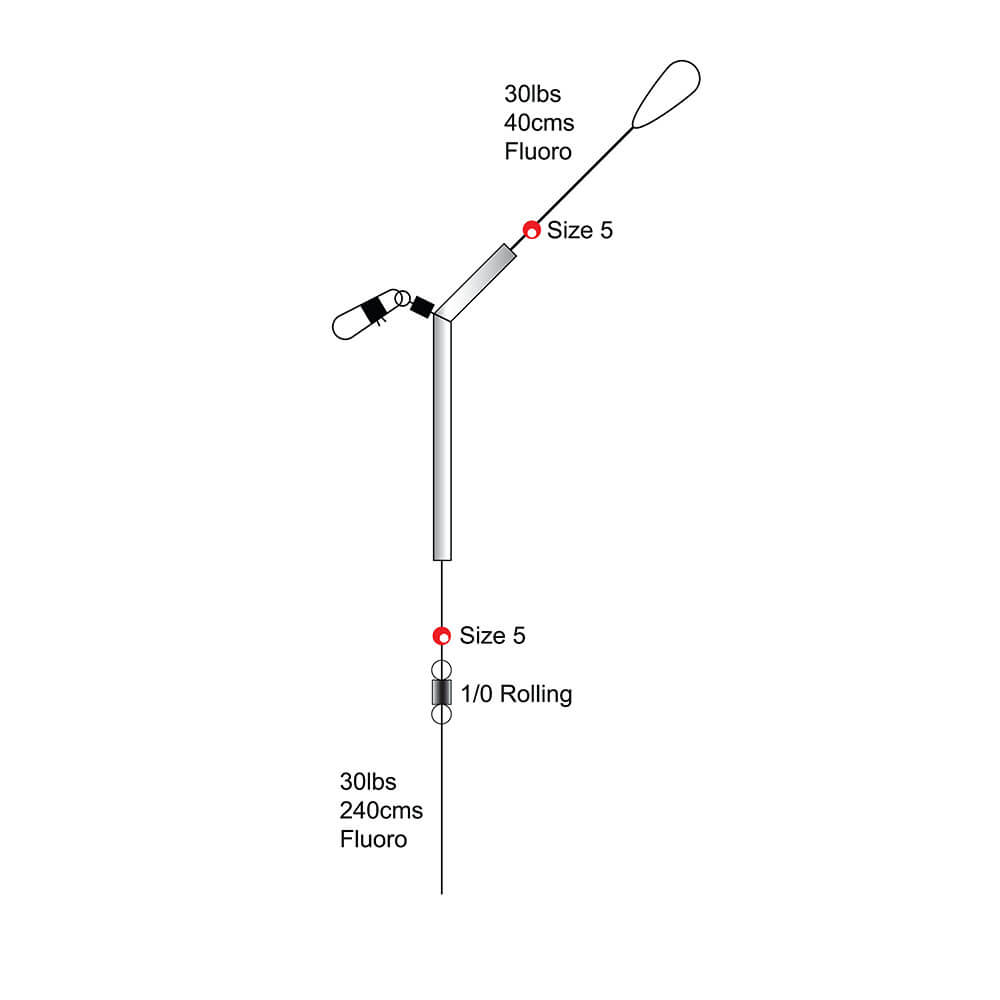 AXIA Shad Rig | 30lb — Prime Angling