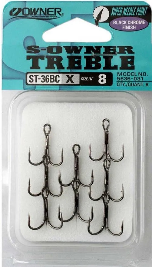 Owner Treble ST-36BC X — Prime Angling