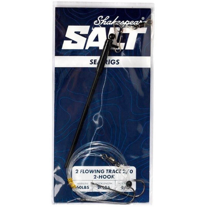 Shakespeare Salt 2 Hook Flowing Trace | Size 2/0