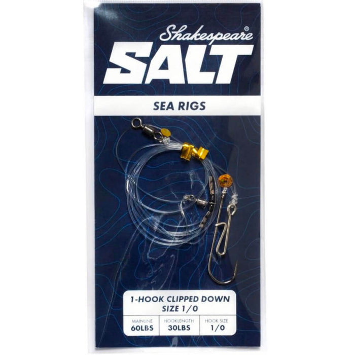 Shakespeare Salt 1-Hook Clipped Down