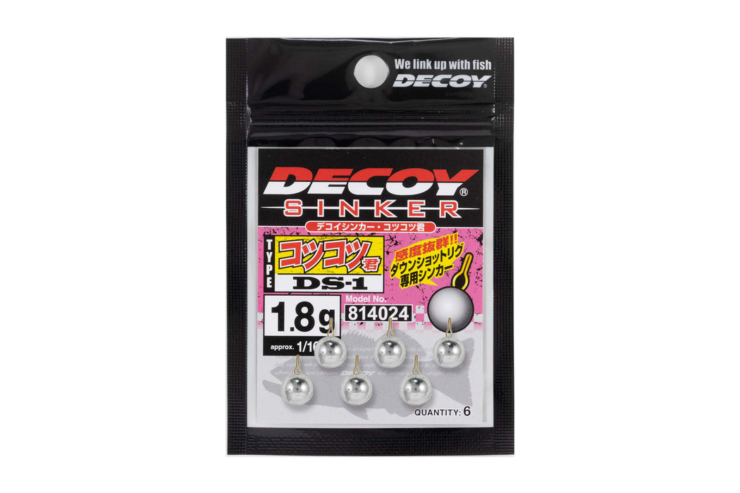 Decoy DS-1 Kotsu-Kotsu Kun Dropshot Weight | 0.9g
