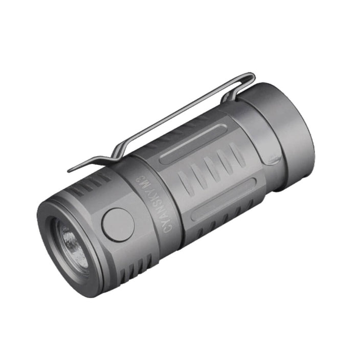 Cyansky Ultra Compact Titanium LED Flashlight | 700 Lumens | 73m